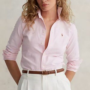 ralph lauren custom-fit oxford shirt